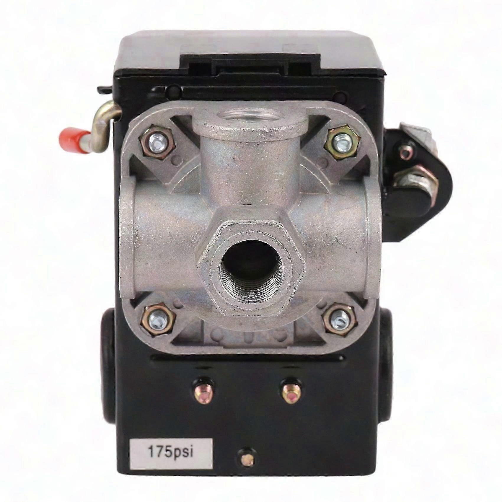 Heavy Duty 140-175 PSI Air Compressor Pressure Switch Control 4 Port 26 AMP