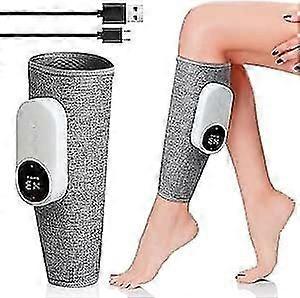 Masseur De Veau Sans Fil Avec Massage De Jambe Chauffant Pour La Douleur Et La Circulation Avec 3 Modes Et 3 IntensitésBooster De Circulation Révisée HG