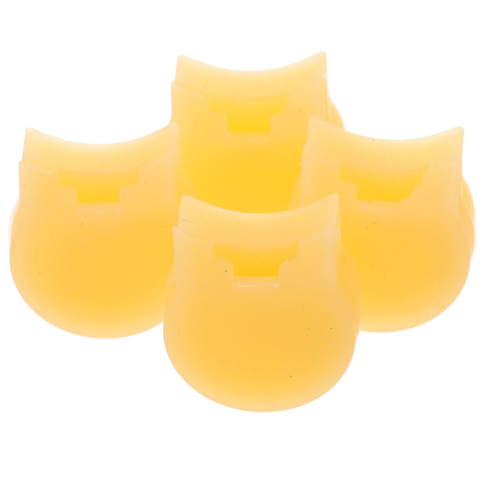 Thumb Support Clarinet Thumb Sleeves for Standing Or Walking Yellow Silicone to Alleviate Fatigue