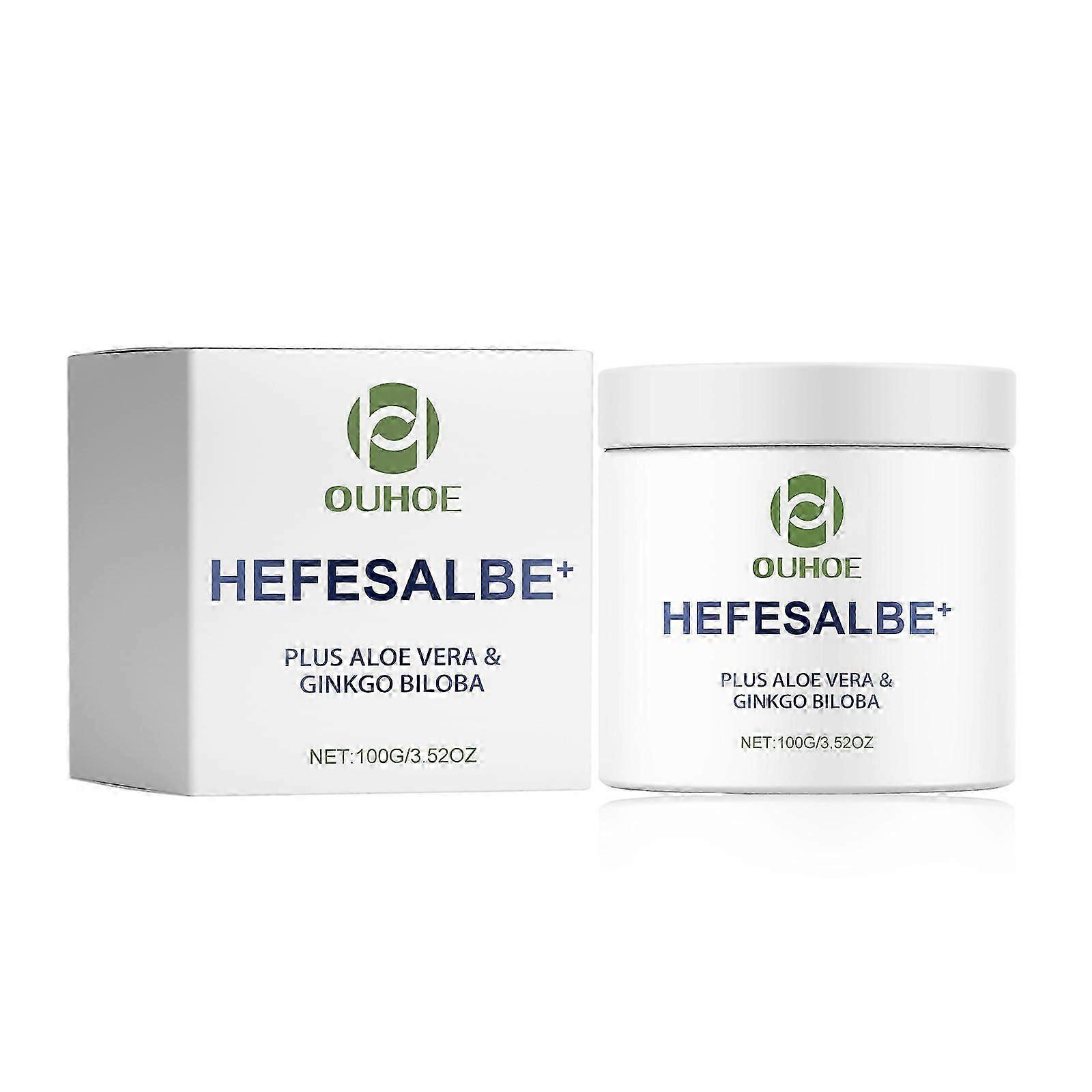 OUHOE Bio-Hefesalbe Repariert mattheit, verblasst feine Linien, hellt auf, strafft, hellt auf und wirkt gegen Falten