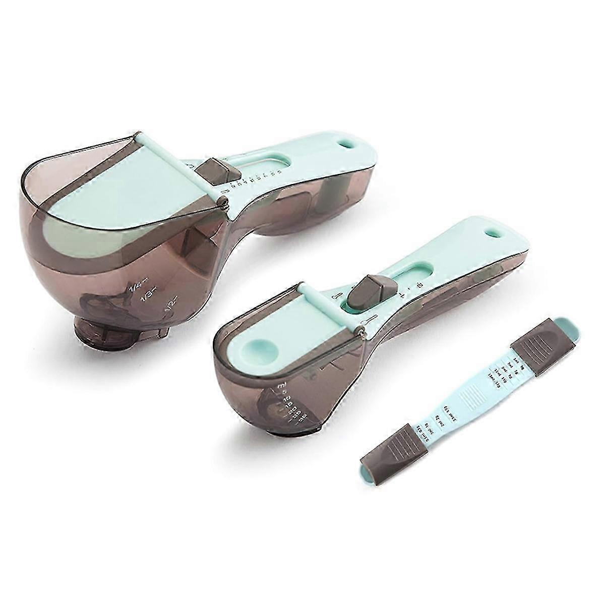 Adjustable Measuring Cup and Spoons Set