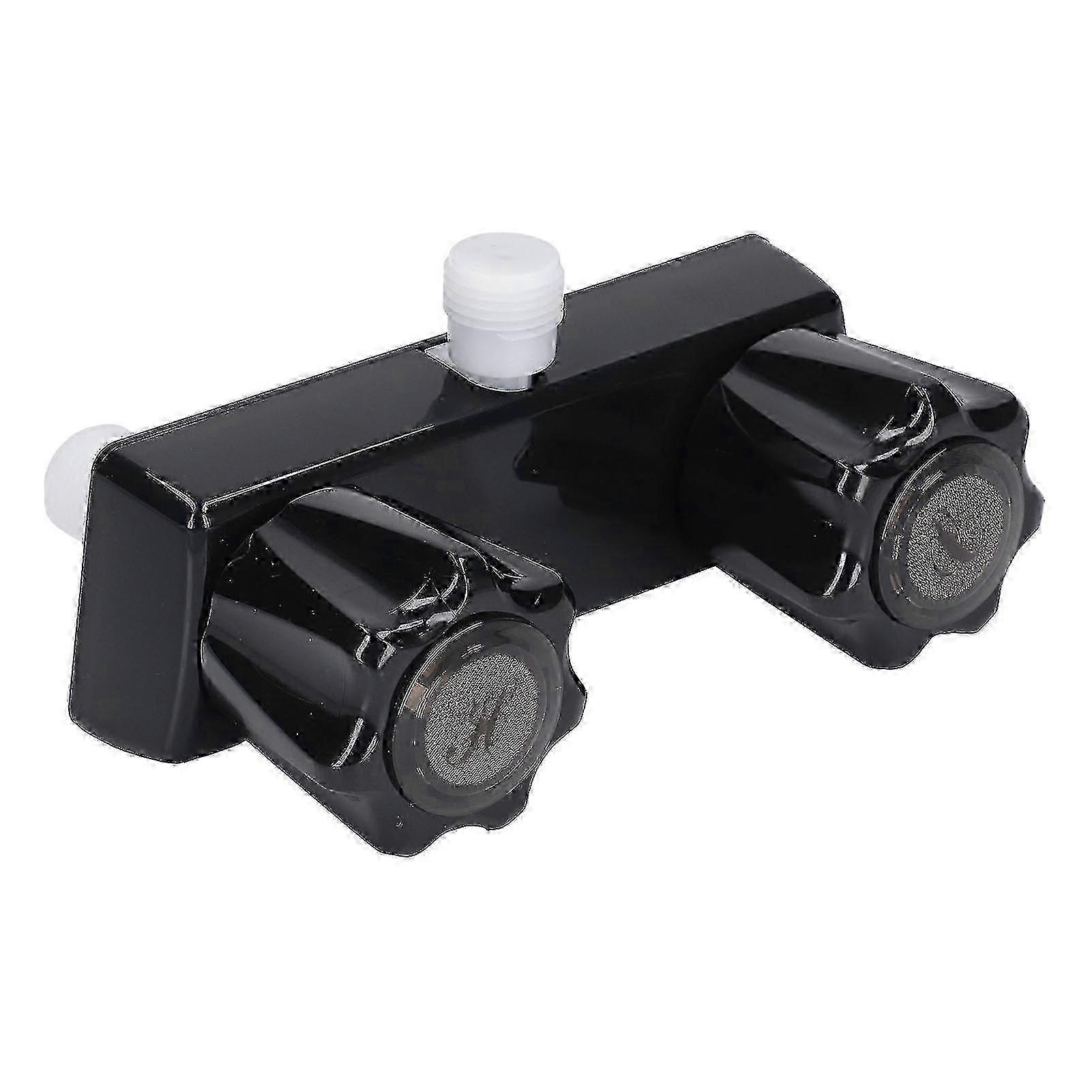 RV Shower Faucet Valve Diverter with 2 Knobs Control for Motor Home...