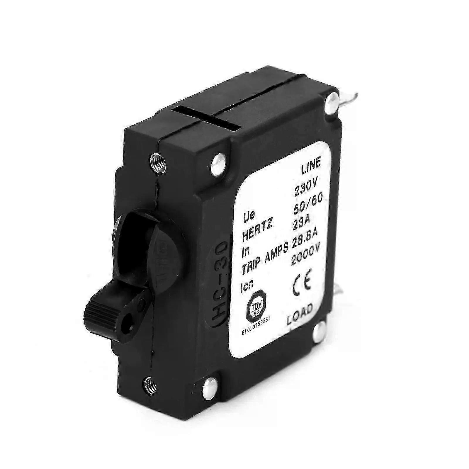 23A 230V AC Interruttore automatico On/Off a ripristino manuale adatto per 5KW Genera...