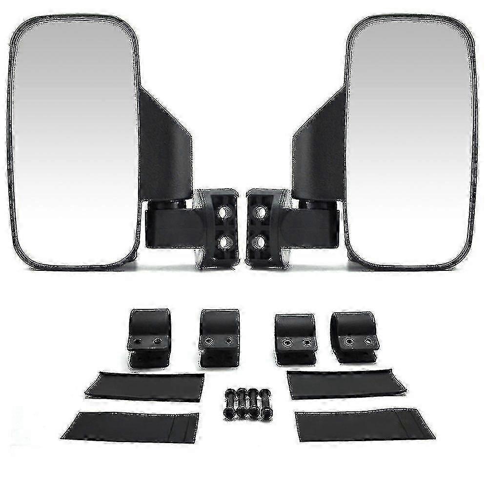 2025 Utv-8 Side Mirrors Compatible With Polaris Rzr, Can Am, Yamaha Rhino, Honda Pioneer