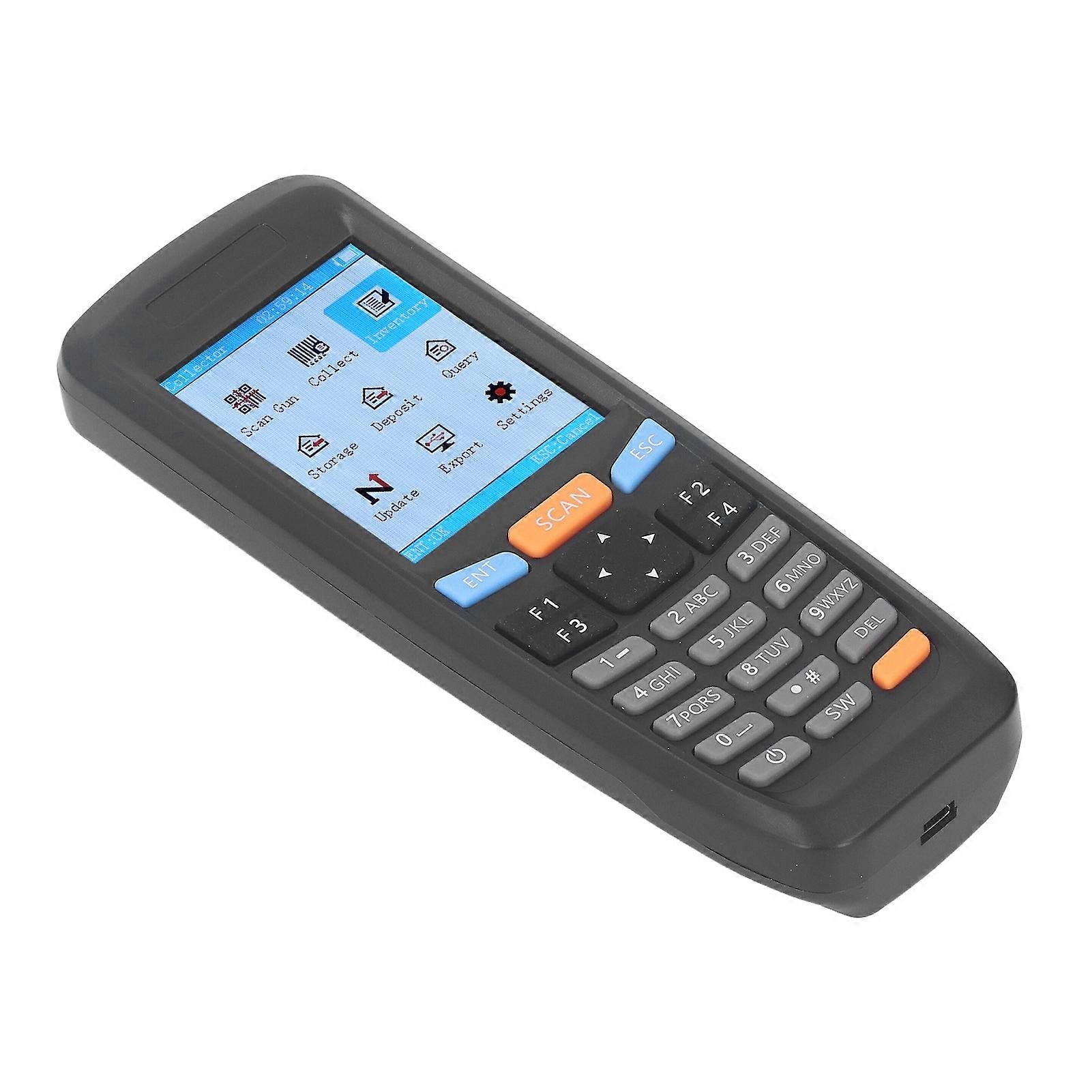 Wireless Barcode Scanner 2.4GHz, 2.8in Color Screen, 16MB Memory