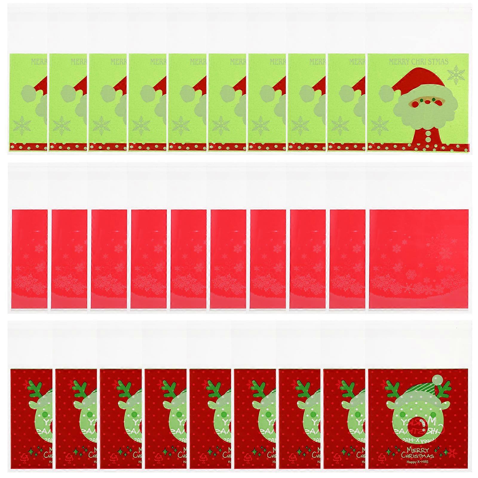 300Pcs Assorted Color Pvc Party Favor Bags Ideal for Christmas Party Kids Parties Baby Showers and Tea Parties for Food Packaging
