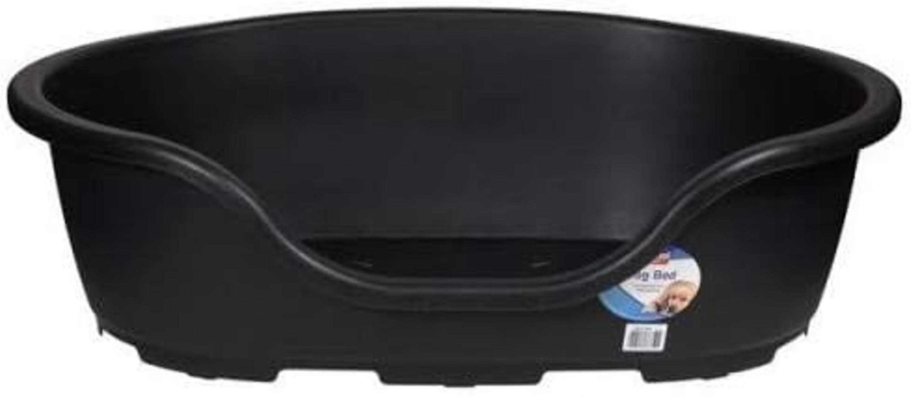 Animal Instincts Plastic Pet Bed Dark Grey 77cm