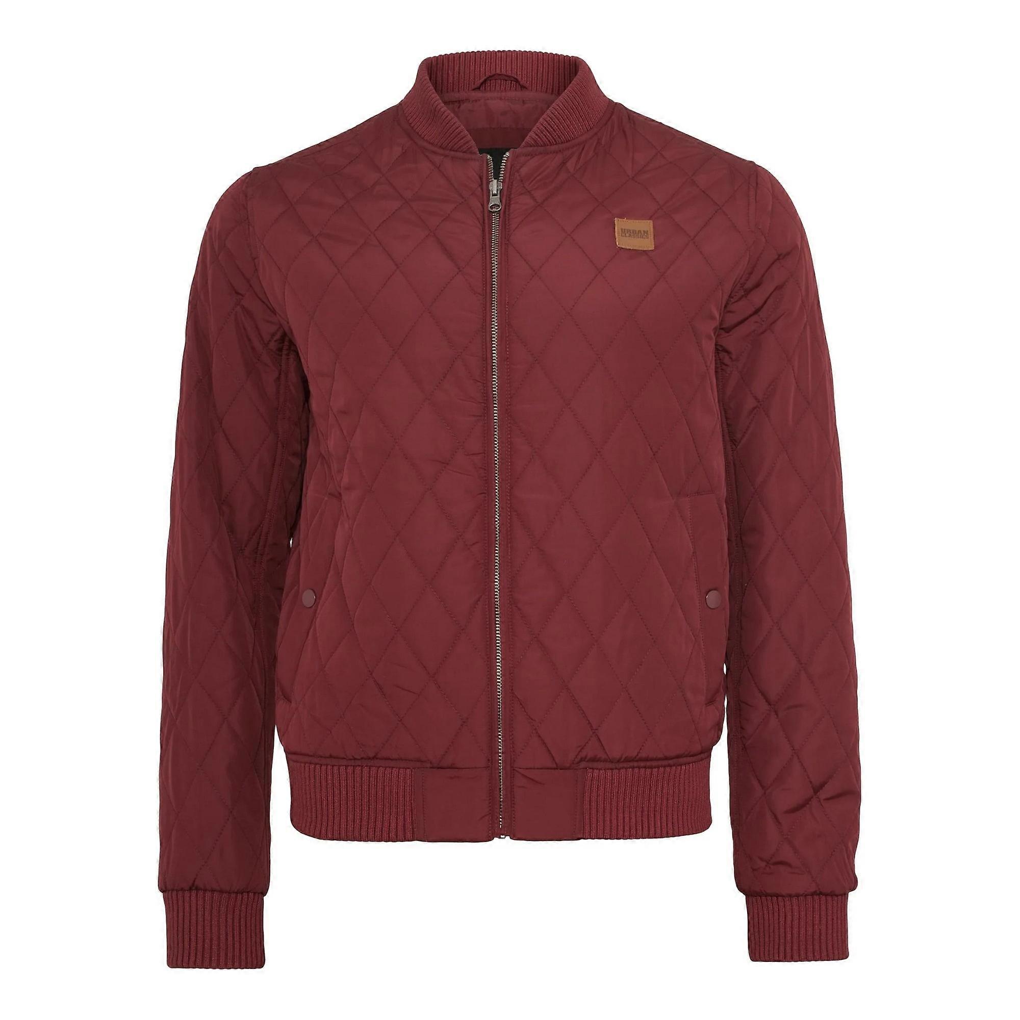 Urban Classics Herren Diamond Nylon Steppjacke