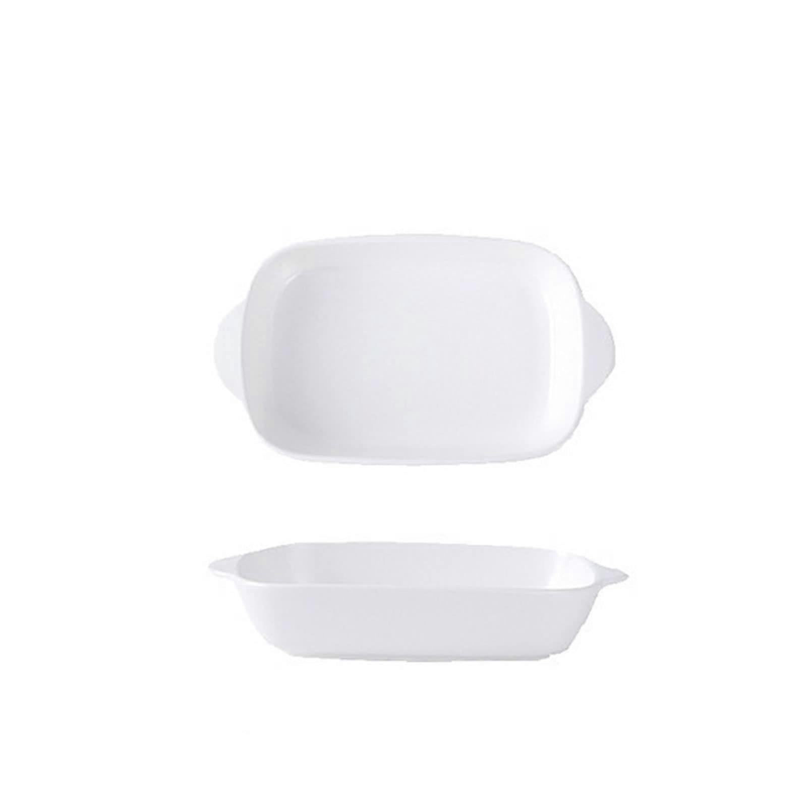 Plates Matte Rectangle Ceramic Dinner Plate Western Salad Plate Baking Tray Style Tableware