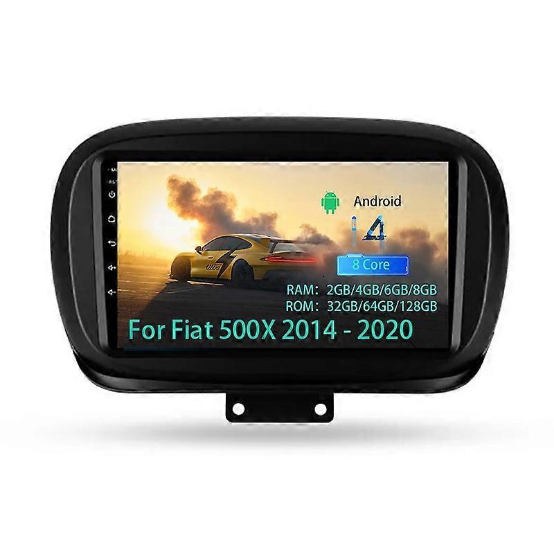 Car Radio For Fiat 500X 2014 - 2020 Wireless CarPlay Android Auto Car Intelligent Systems Stereo BT
