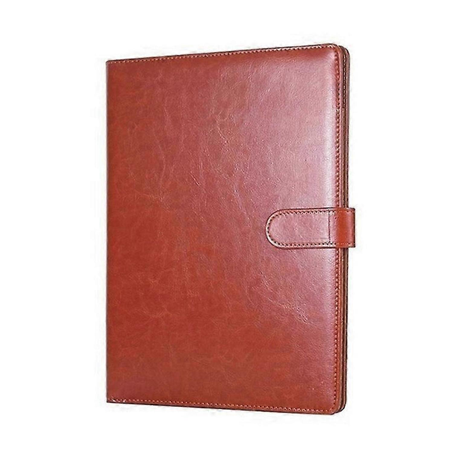 Business Contract Folder with Notes Business Stationery Folder Brown