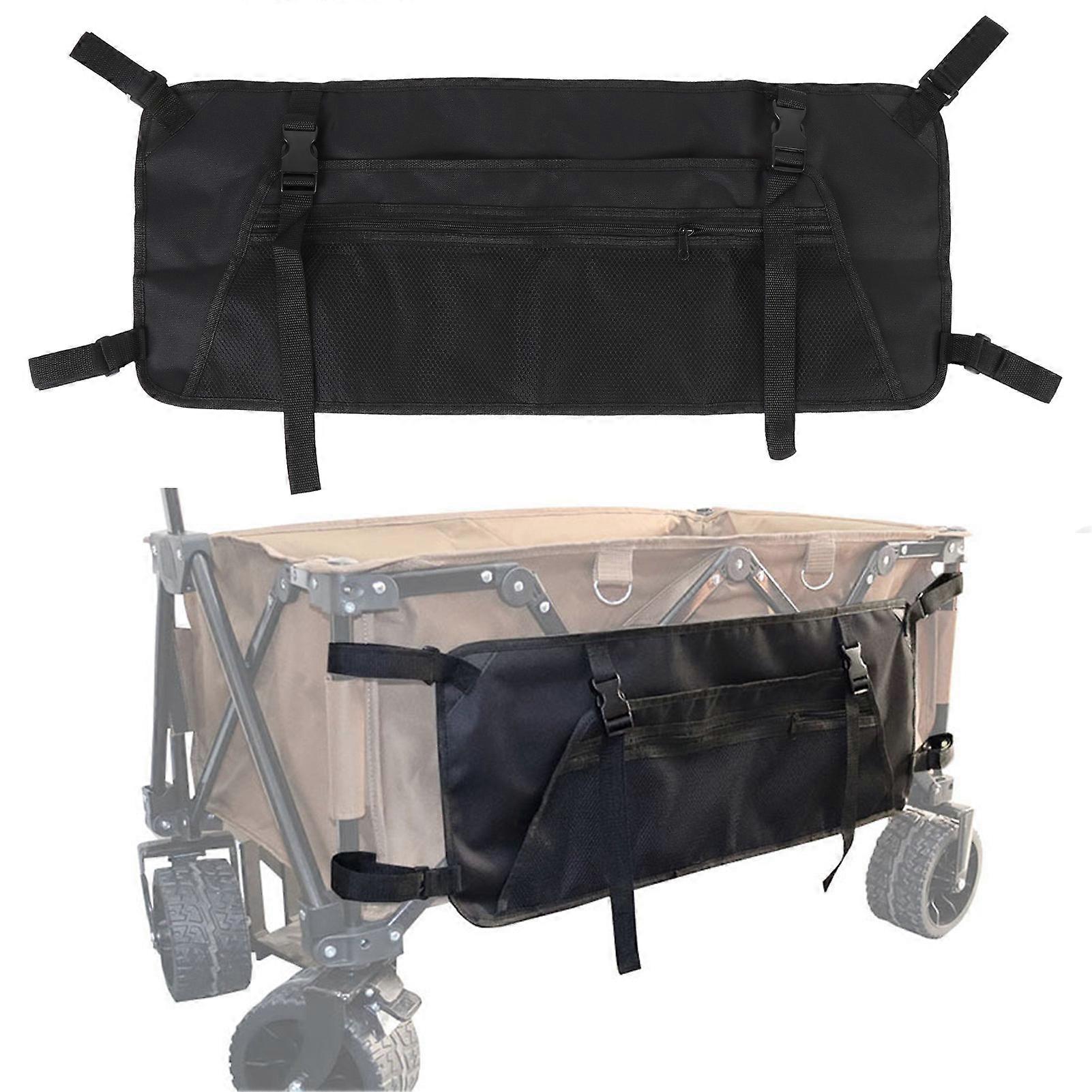 Wagon Cargo Net with Waterproof 600D Oxford Cloth Side Pockets