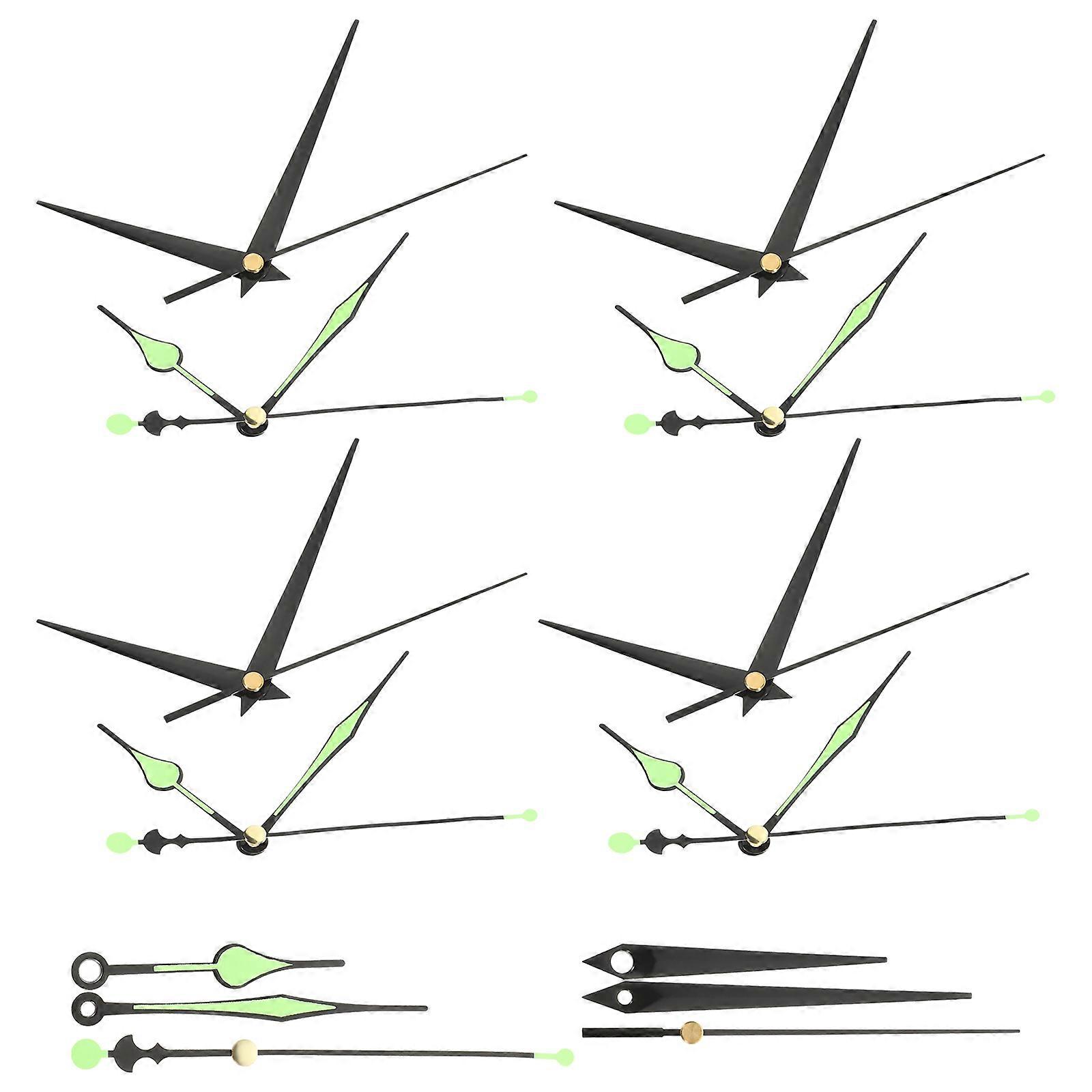 Clock Wall Clock Hands Replacement Plastic 10Sets for Repair