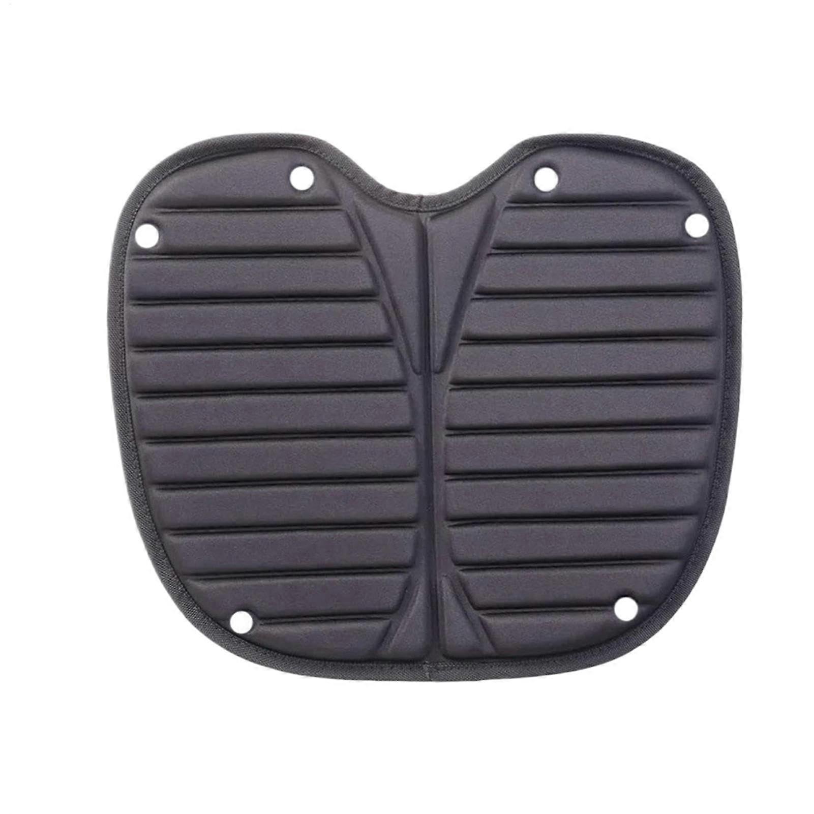 Kayak Seat Cushion AntiSlip EVA Padded Seat Waterproof ShockAbsorbing 32.5 x 37 cm Removable Canoe Pad
