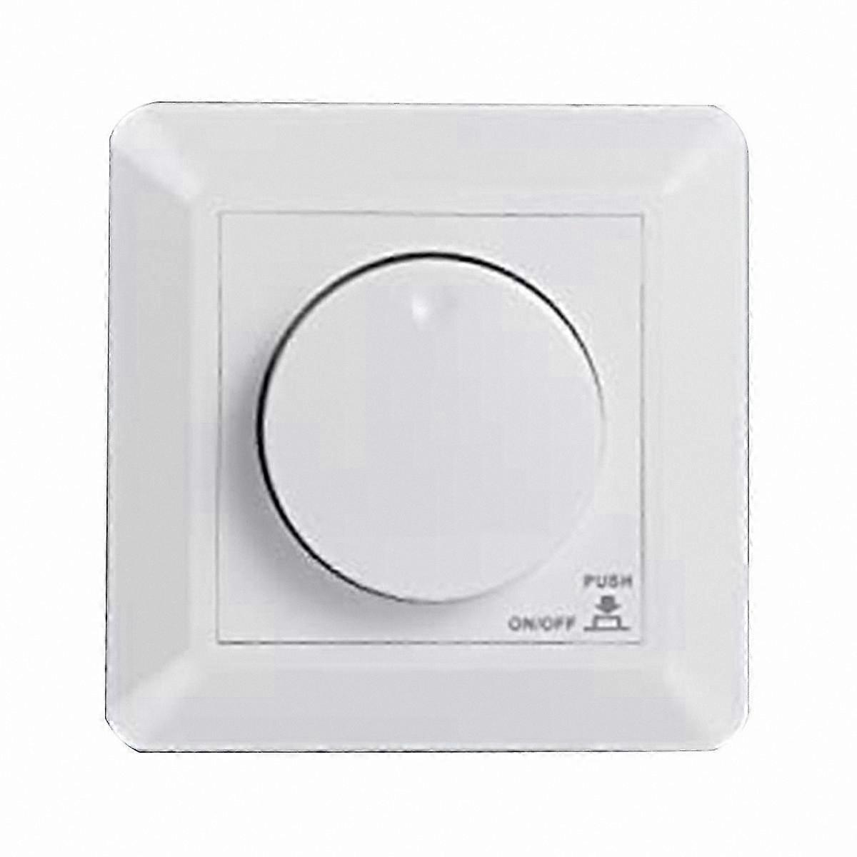Dimmer Switch for LED and Halogen, 5-300W Flush-Mounted, Compatible with Dimmable Lighting