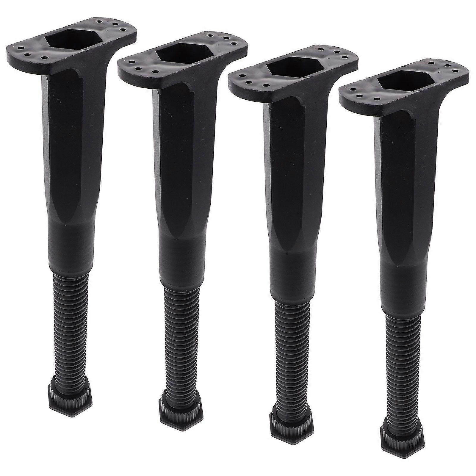4pcs Adjustable Height Center Support Leg for Bed Frame Bed Support Legs