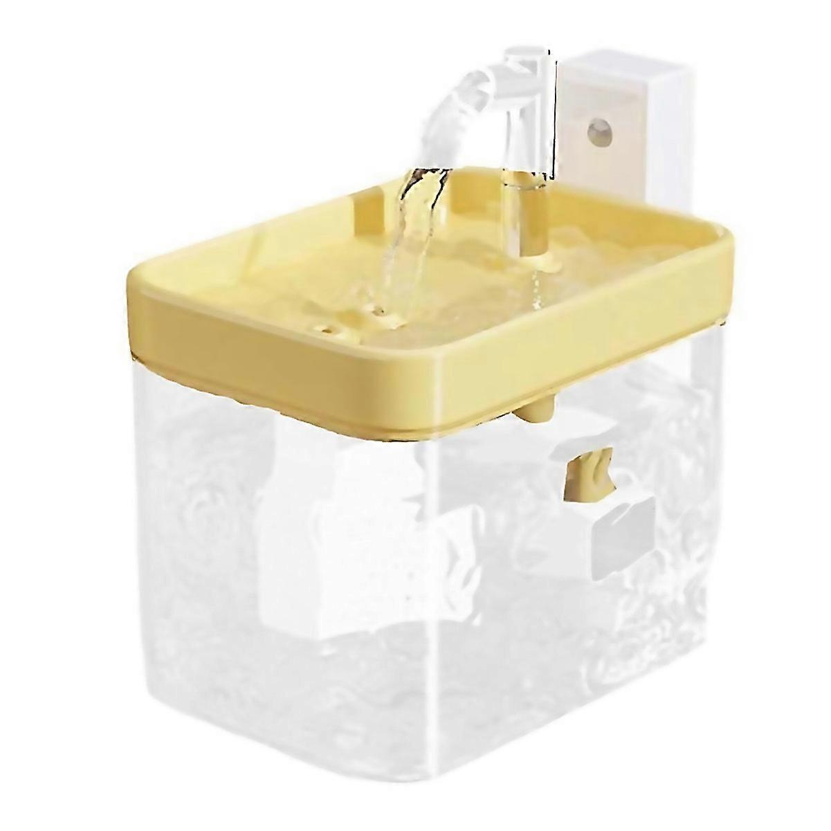 For Automatic Circulation Drinking Water Dispenser Unplugged Wireless Induction Fountain 15l Large