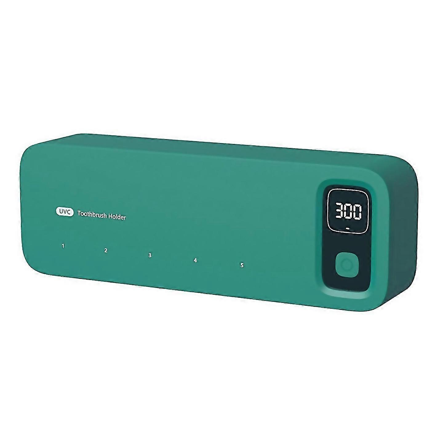 For Toothbrush Storage Sterilizer Charging Uv Storage Box Wall Green