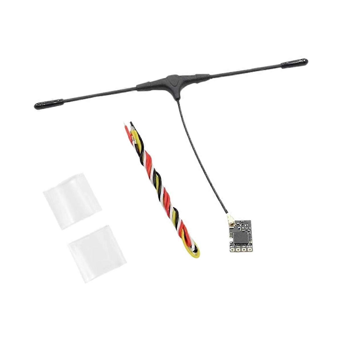 ELRS 915MHz Receiver 25Hz-500Hz CRSF with T Type Antenna for RC FPV