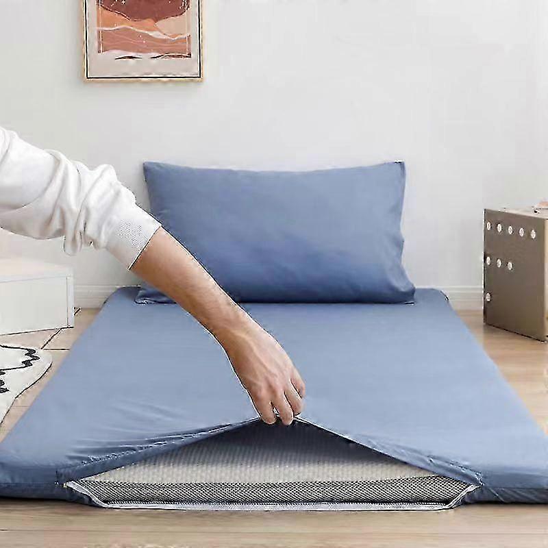 360 Zippered Mattress Protector for Single, Double, and King Beds - Fully Enclosed Bed Sheet Pad for Couples and Students