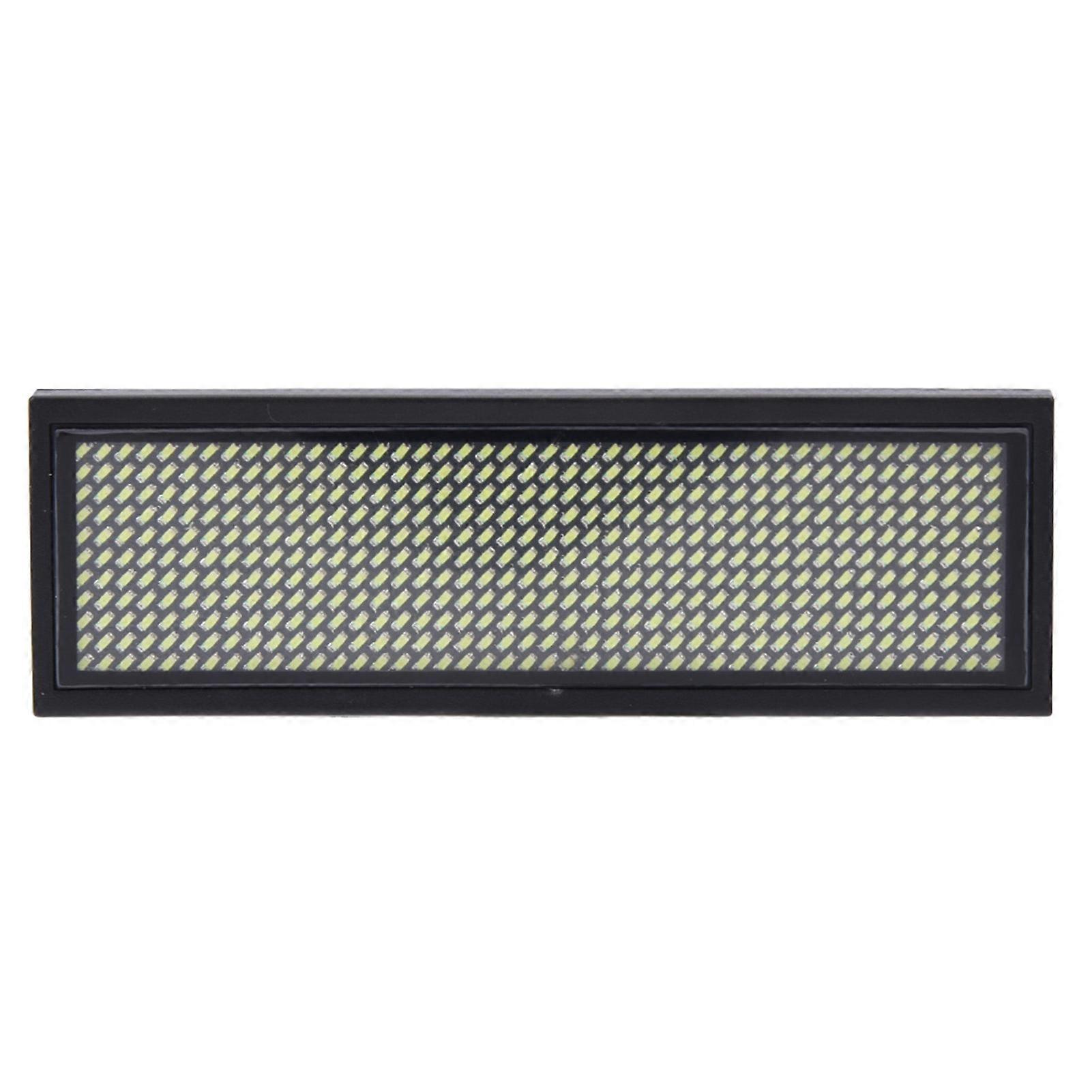 LED name badge with scrolling message, displaying 4 Chinese characters
