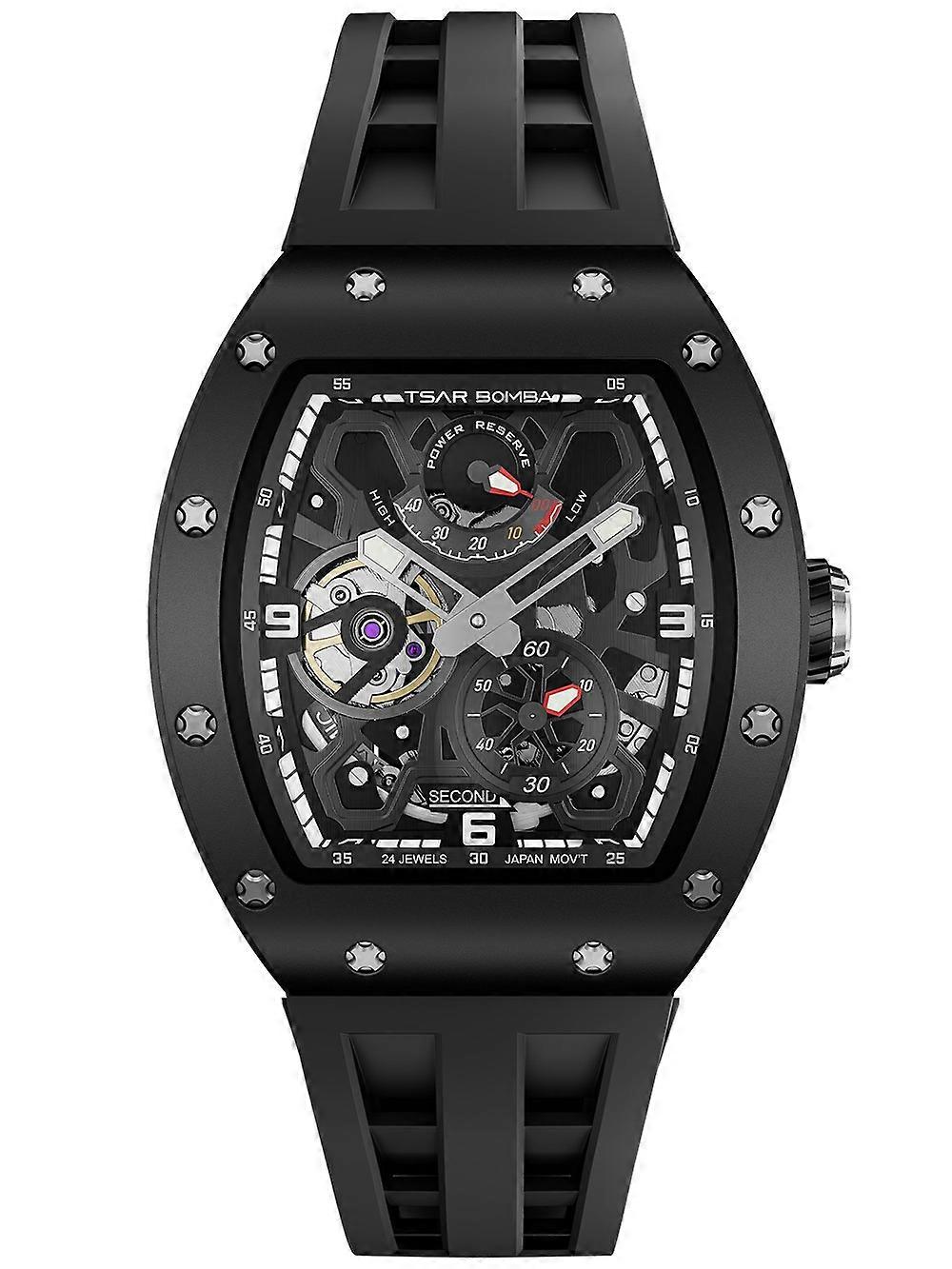 Tsar Bomba TB8212C-02 Herrenuhr Elementar Automatik 50mm 5ATM