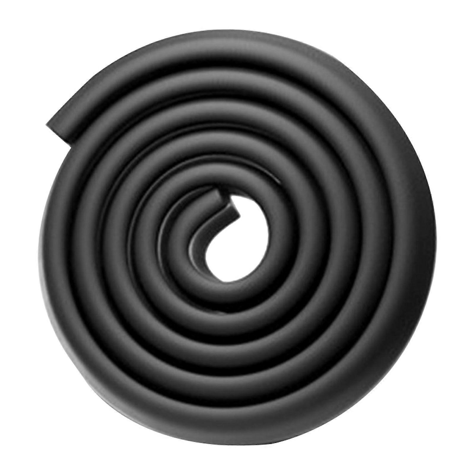 Table Edge Corner Protector L Shape NBR Odorless Thick Soft Black Safety Corner Edge Bumper Guard 2m / 6.6ft
