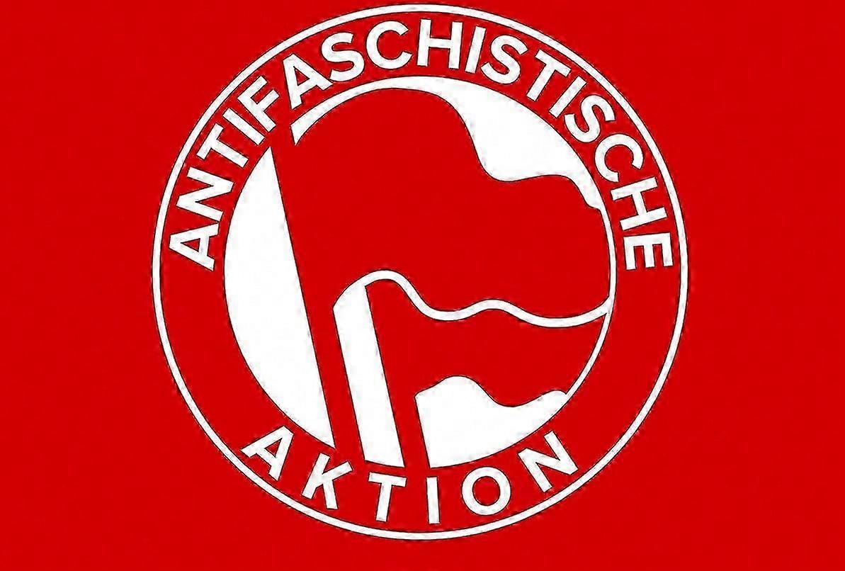 90x150cm  Antifascist Action Flag Antiracism Flag