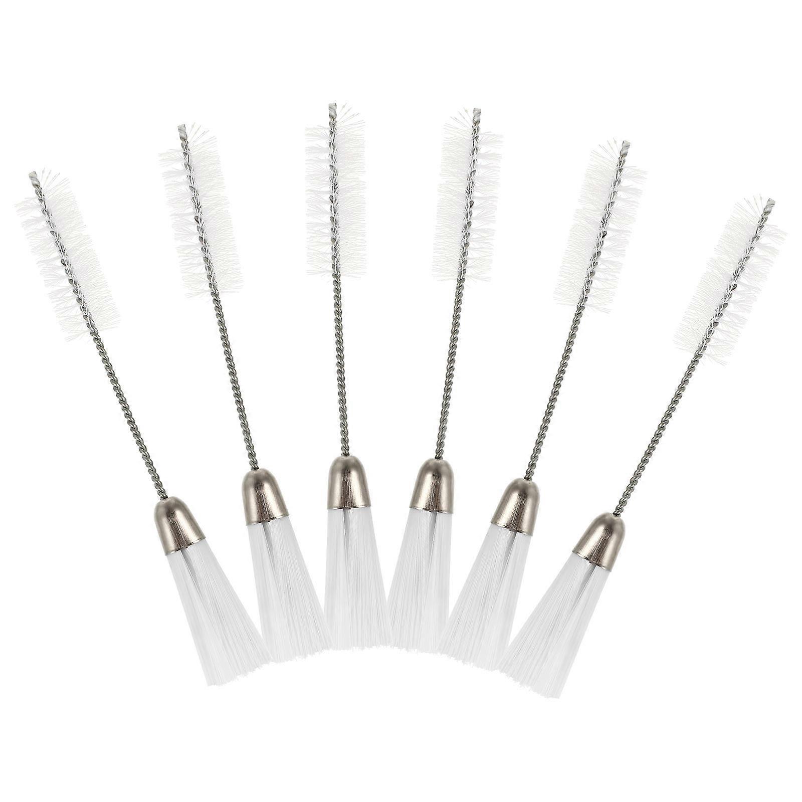 Sewing Machine Cleaning Brushes for Fluff Cleaning 6Pcs Nylon Metal