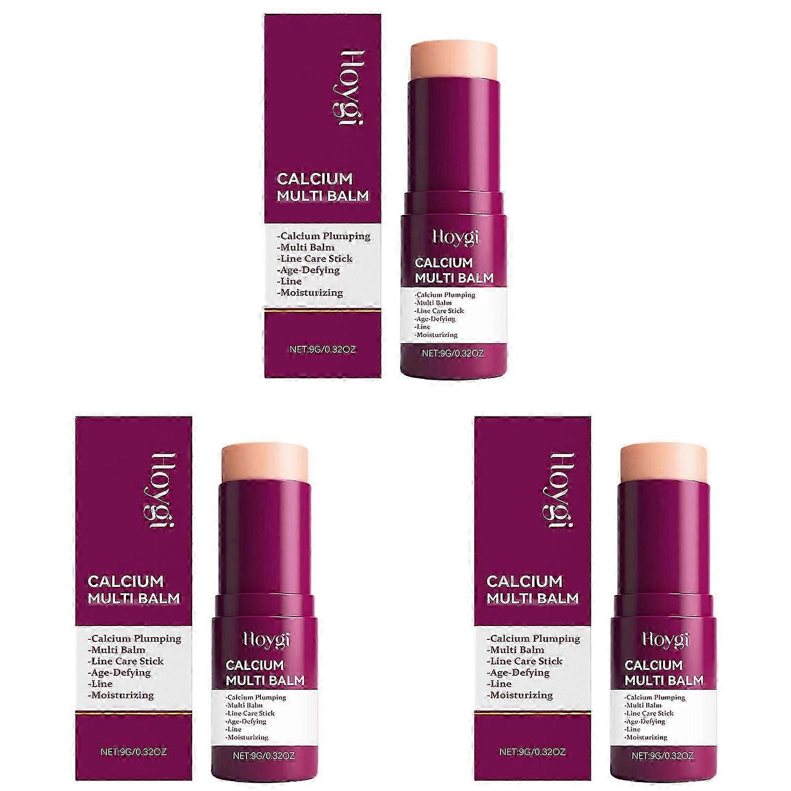 Cemenrete Calcium Multi Balm Anti-aging Sagging Wrinkles Portable Balm Makeup Primer Korean Collagen Moisturing Stick for All Skin Types