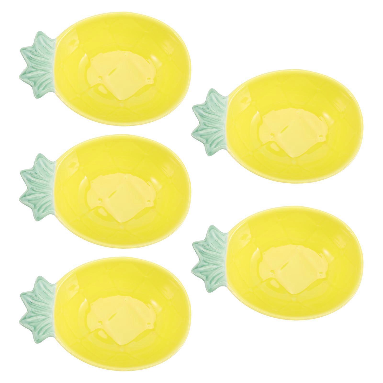 Appetizer Dish Ceramic Sauce Dish for Serving 10Pcs Blue Dipping Bowls