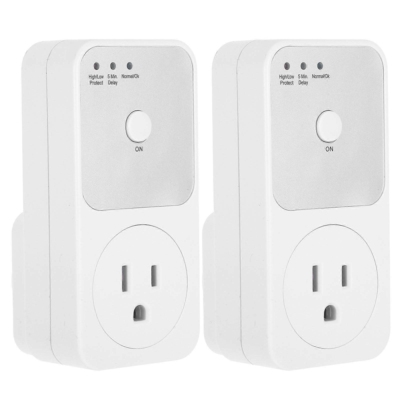 Socket Voltage Protection Electronic Voltage Protector for Kitchen Use 8Pcs