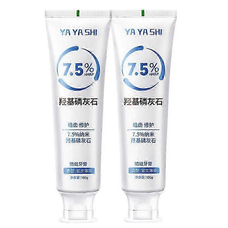 25-26 1-3X Hydroxyapatite Toothpaste Remove Yellow Tooth Stains For Sensitive Teeth
