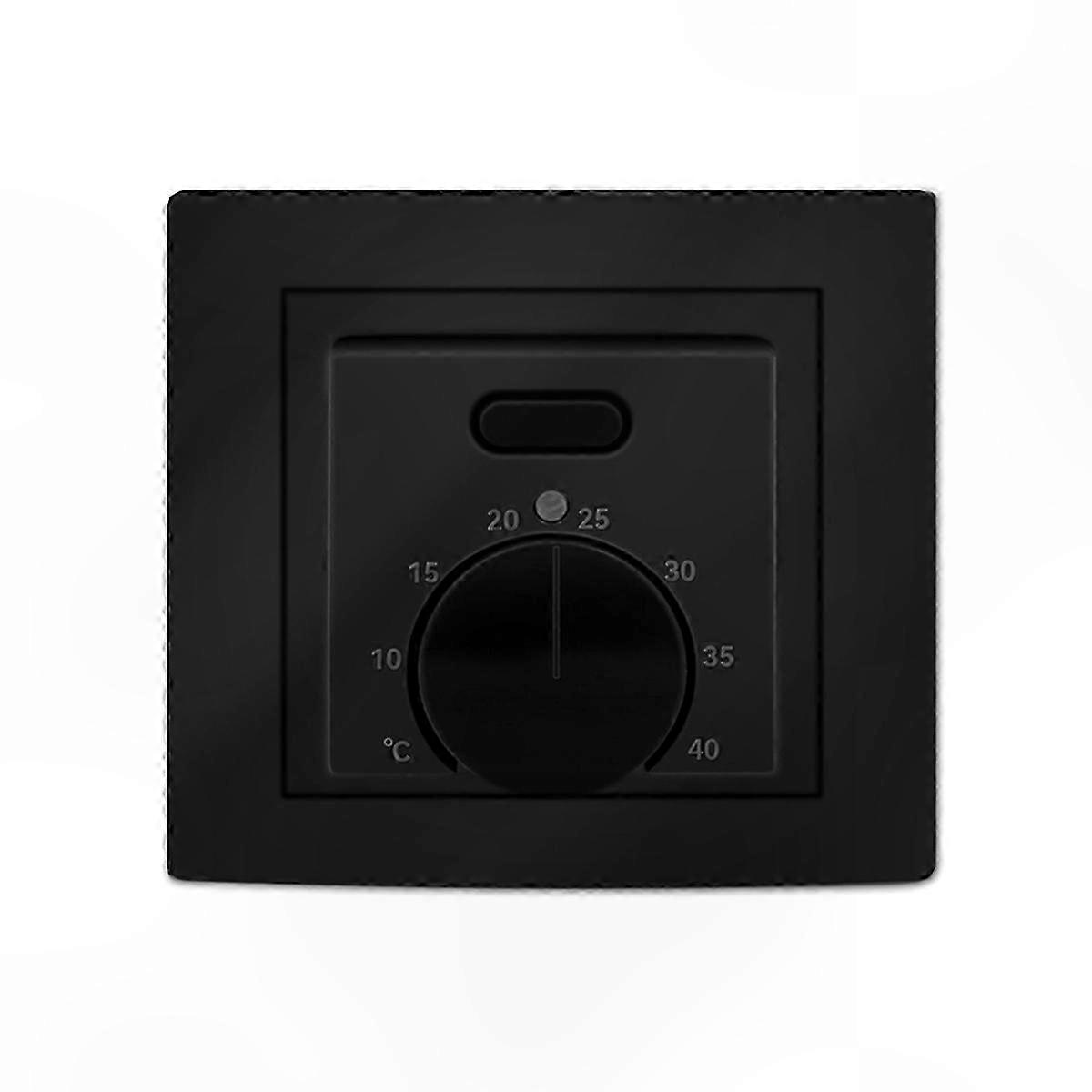 MK05 Floor Heating Room Thermostat 220V 16A Black Temperature Controller