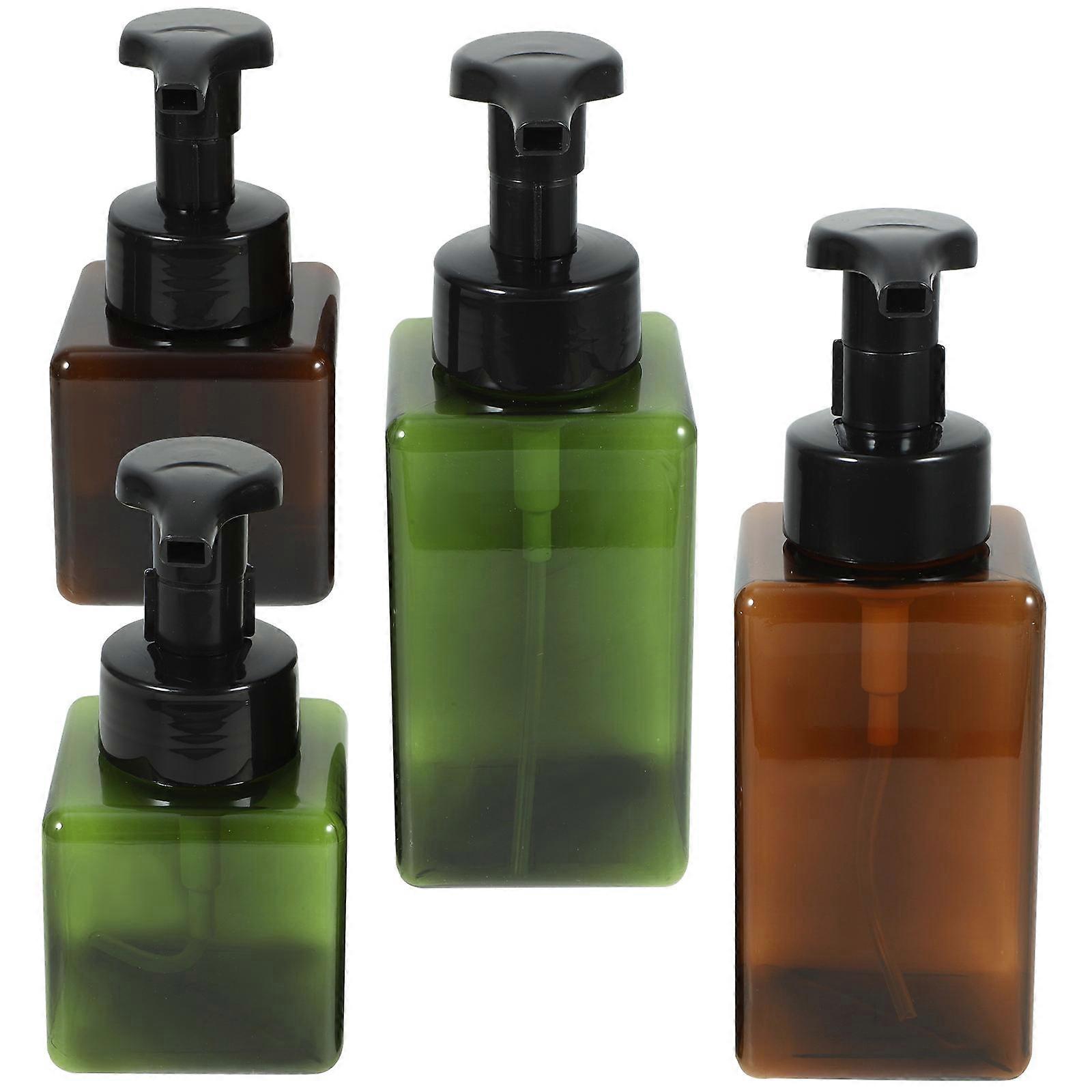 Portable Travel Containers 12Pcs Shampoo Bottles For Travel Occasion Assorted Color Square Shape Efficient Dispensing