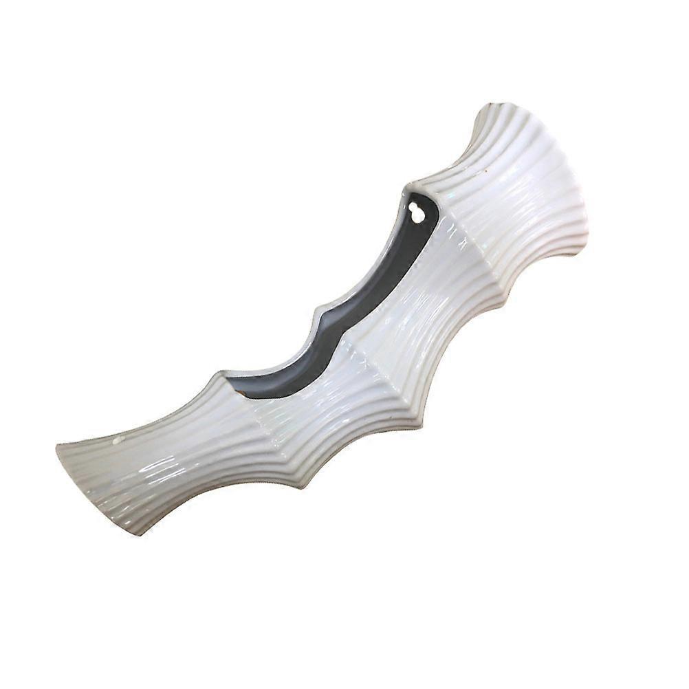 Ceramic Vase Root Shaped for Flower Arrangement 3Pcs White Decor