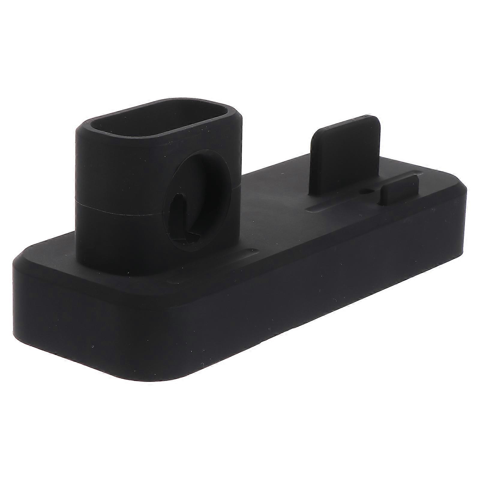 Charging Stand Base for Mobile Phone Watch with Multi-Function Design 2Pcs Black