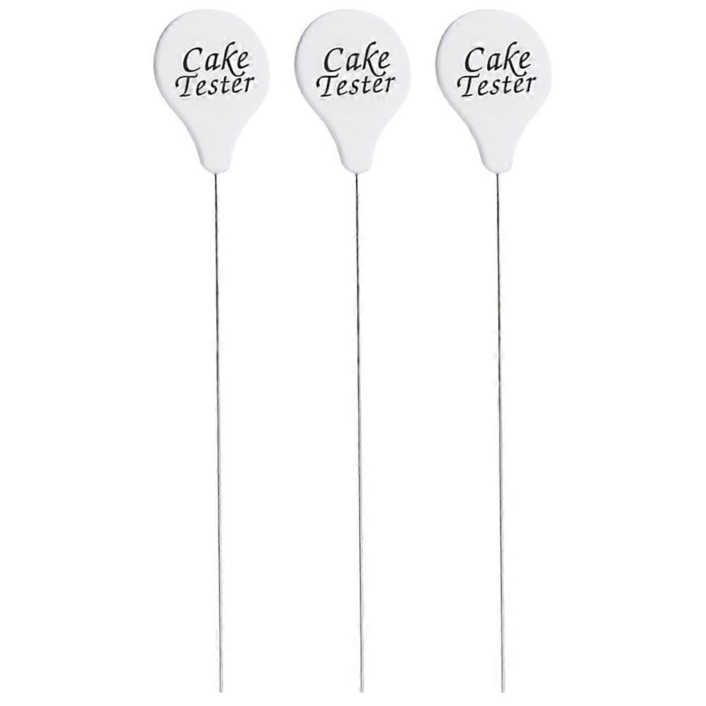 Cake Tester Baking Test Needle Stainless Steel For Home Bakers Cake Bread Muffin Testing 3Pcs