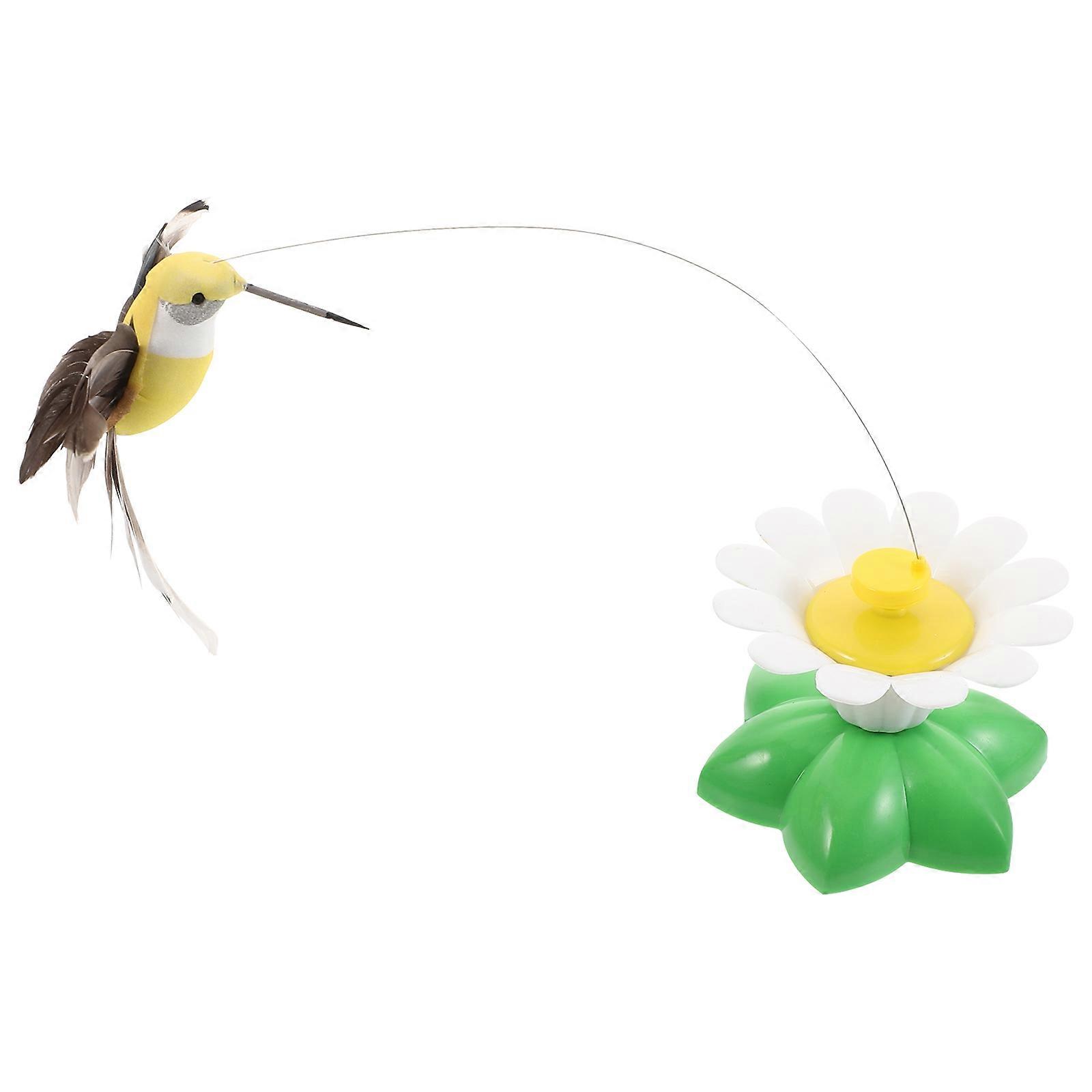 Funny Cat Interactive Toy For Pet Entertainment Durable Plush Doll 8X8X6cm 1Pack