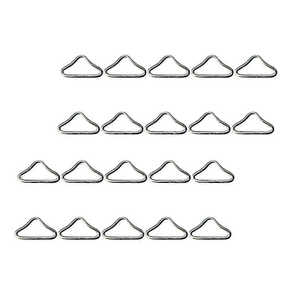 Bungee Bed Triangle Ring Jumping Bed Triangle Rings for Trampoline Use 120Pcs