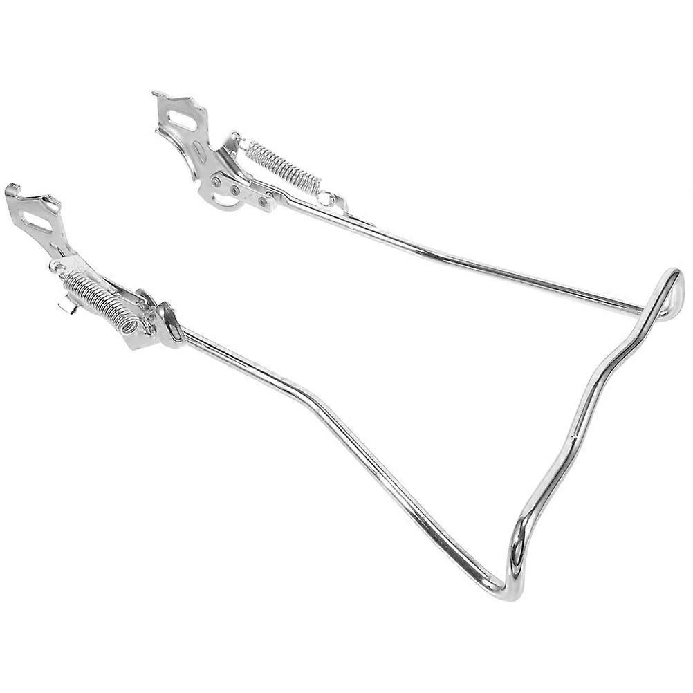 Metal Bike Kickstand Silver Replacement for Bicycle Support Stand 2Pcs