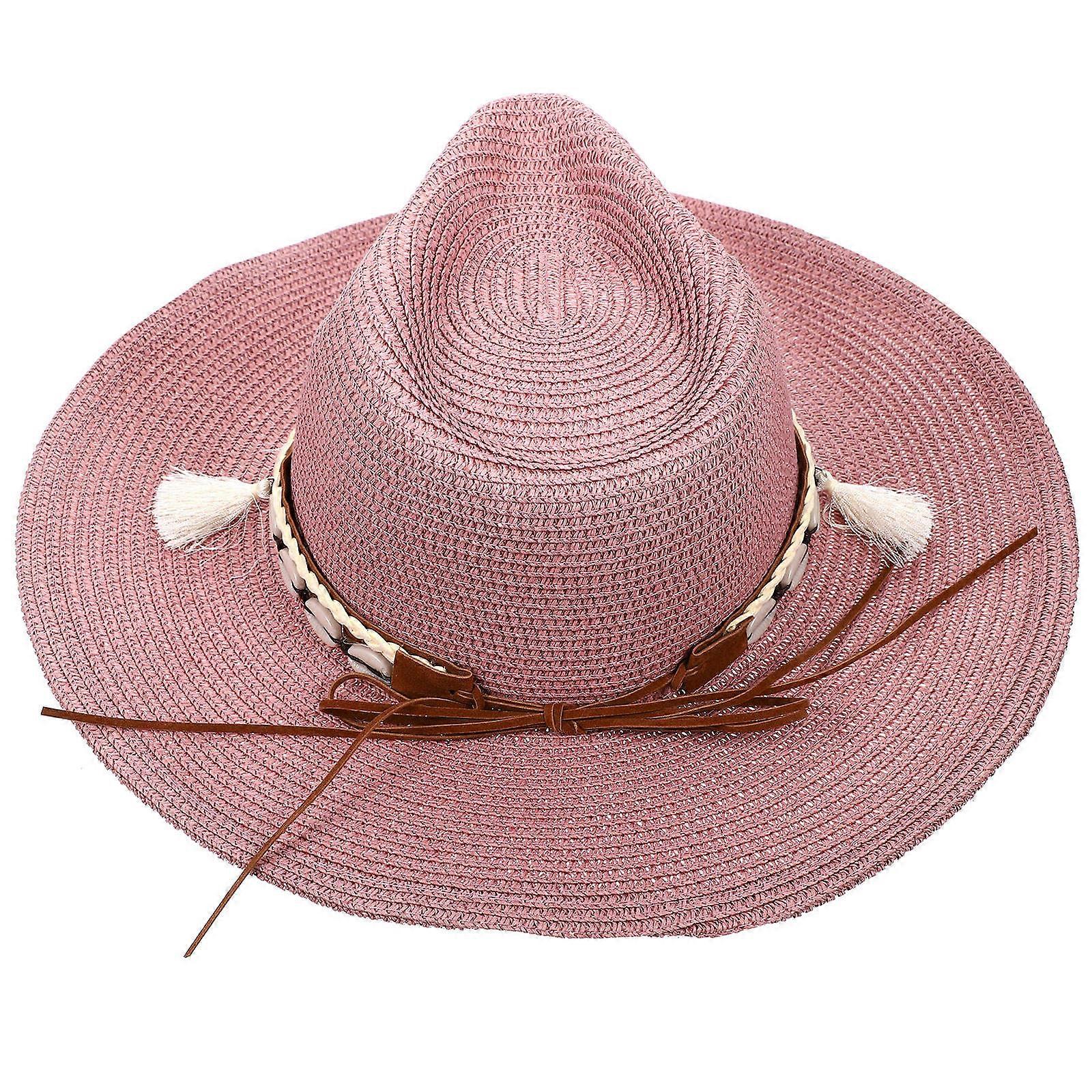 Straw Hat Sun Protection Hat for Decoration 1Pcs