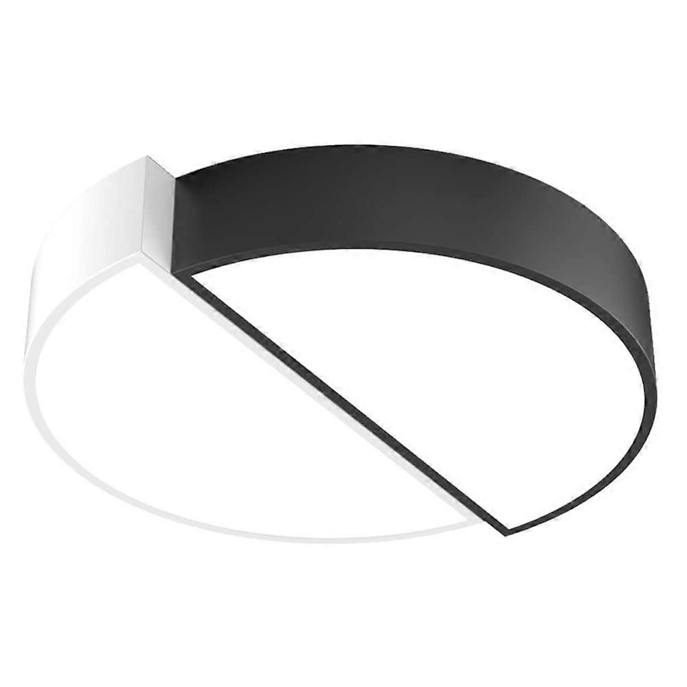 LED Dimmable Ceiling Light Remote Control Wood Art Round Fixture 3000K6000K Color Temp Brushed Nickel Finish