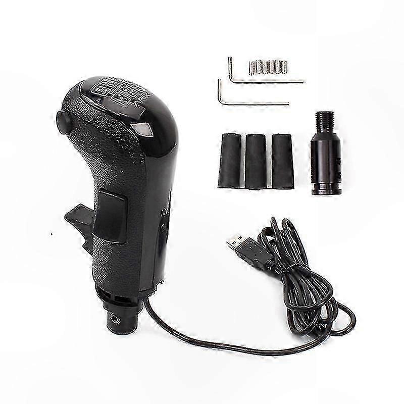 USB Gear Shifter Knob for PC Racing Simulators, Compatible with Multiple Models including ETS2 HB043