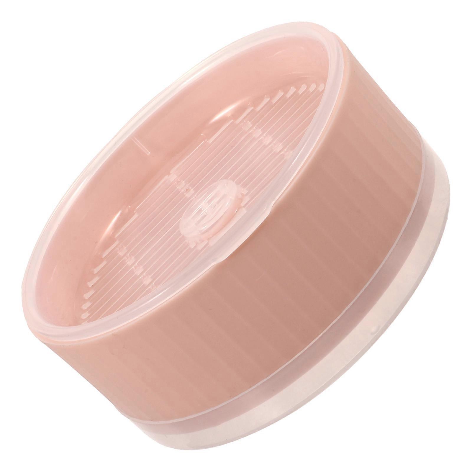 Plastic Cat Grass Planter Hydroponic Box for 2Pcs Pink Soilless Case