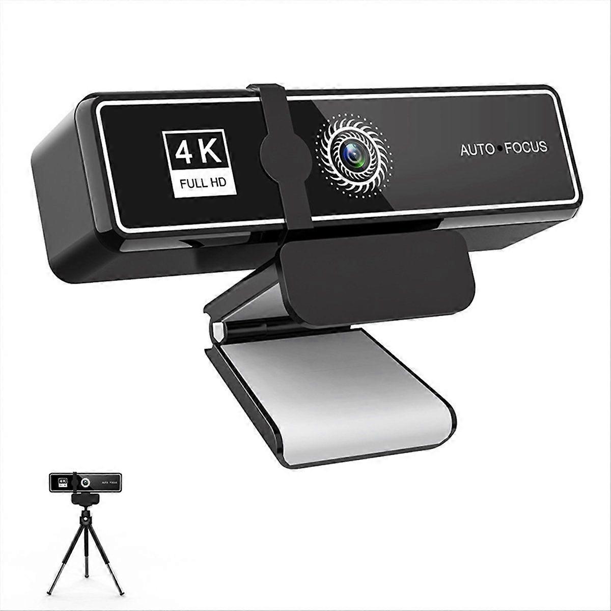 4K High Definition Video Conference USB Camera Black