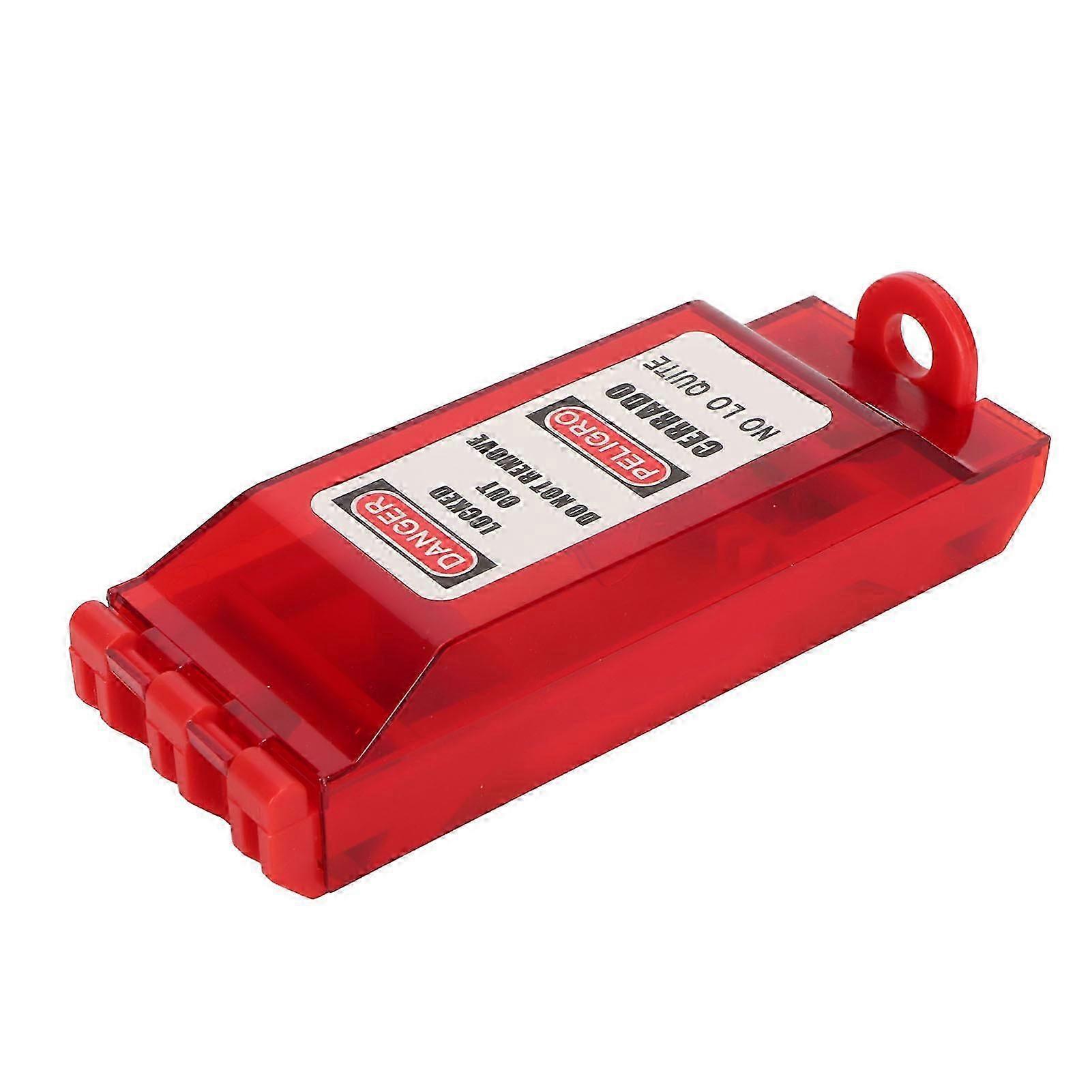 Wall Switch Flip Cover Red Flame Retardant High Visualization Electrical Switches