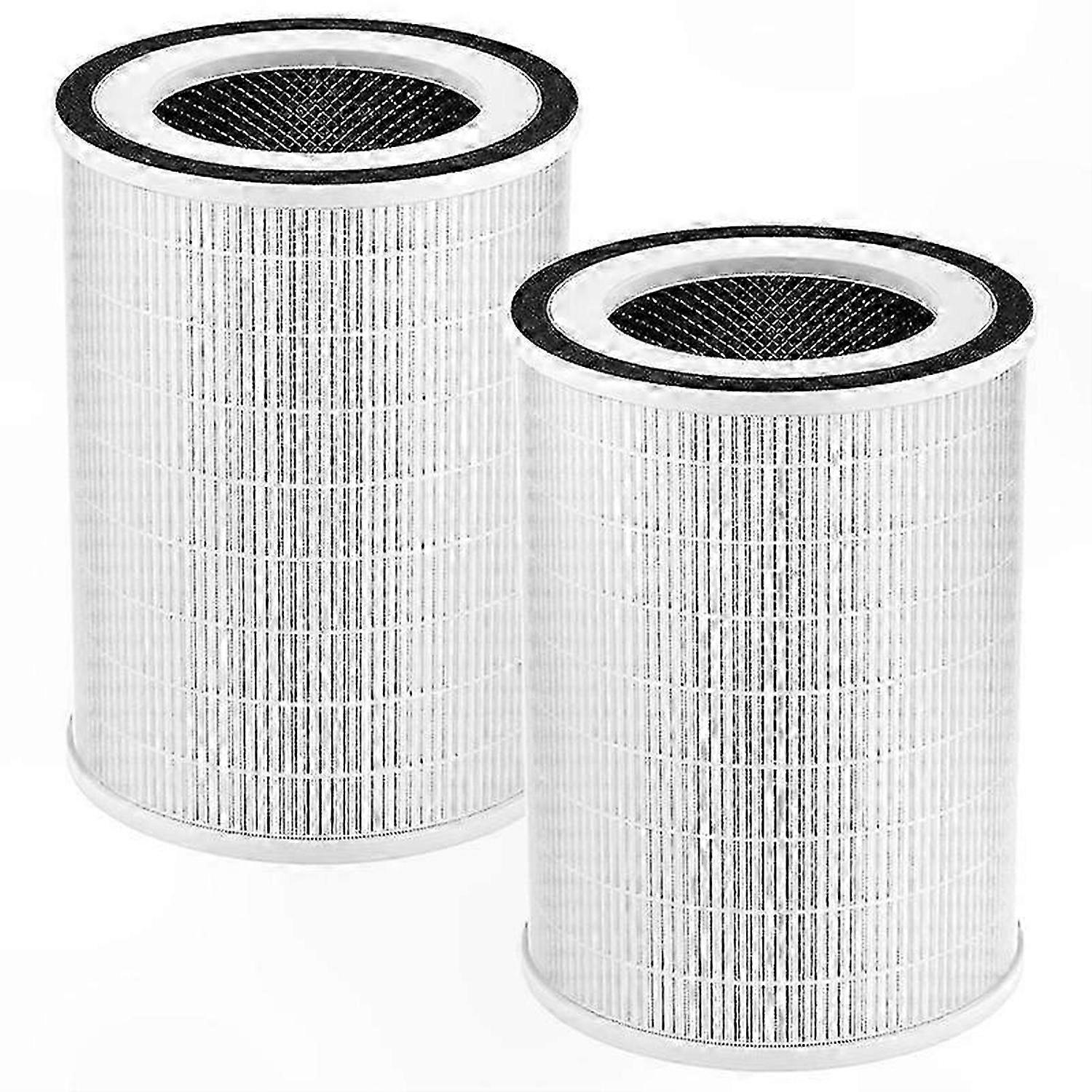 H13 True HEPA Replacement Filters, Compatible with Air Purifiers, 2-Pack