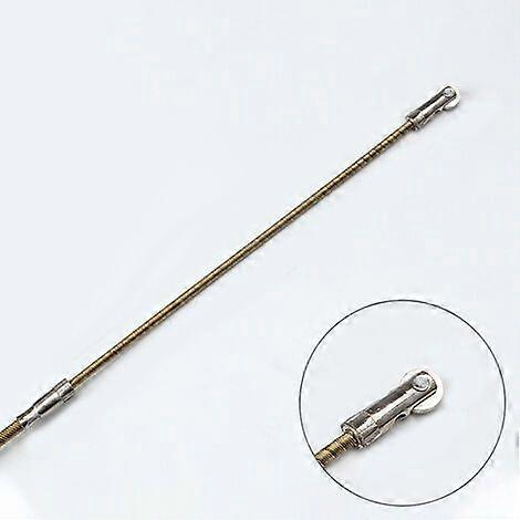 Wire Pulling Rod Set with Accessories, 4.0 Steel Wire Extended Wheel Head / Two