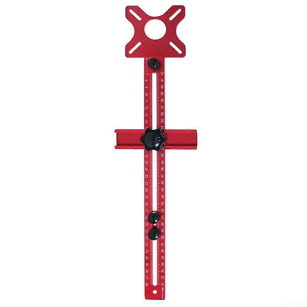 Router Jig Aluminum Milling Groove Bracket Model A For Woodworking Compatible With Standard Routers